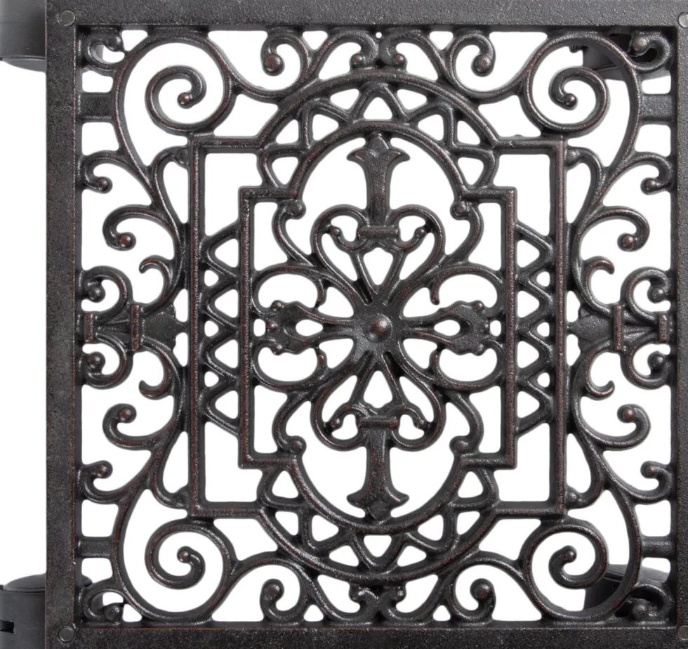 Esschert Design plantentrolley Esschert's Garden bruin 28 x 28 x 5,8 cm