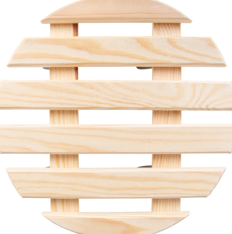 Esschert Design plantentrolley Esschert's Garden naturel D 29 H 8,4 cm