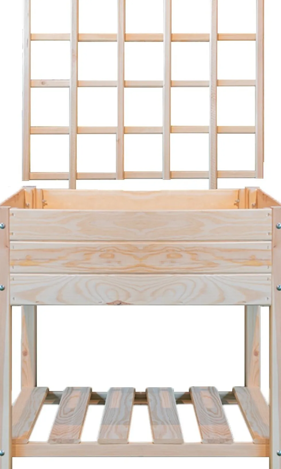 Esschert Design trellis voor kweekbak Lex naturel 3,8 x 78,2 x 84,9 cm
