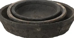 Esschert's Garden plantenschotel Aged grijs D 10,3 H 1,8 cm