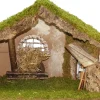 Euromarchi kerststal naturel 50 x 21 x 32 cm