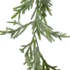 Everlands guirlande besneeuwd groen 180 cm