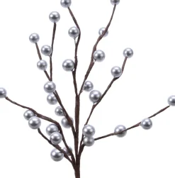Everlands kersttak Berry zilver bessen 26 cm