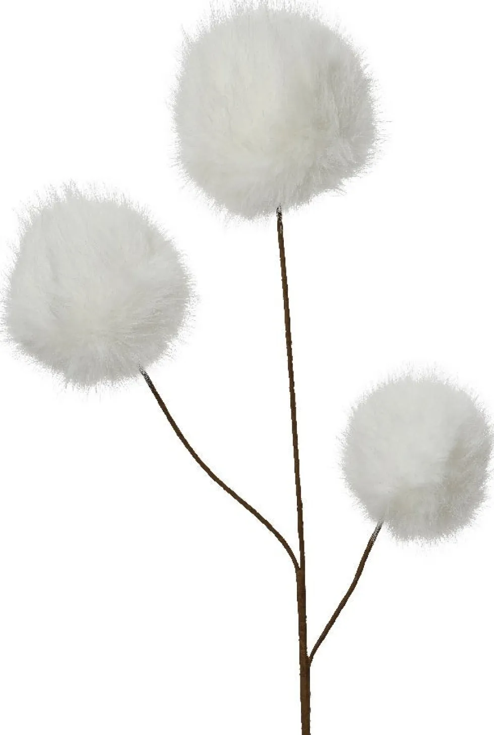 Everlands kersttak bollen wit 70 cm