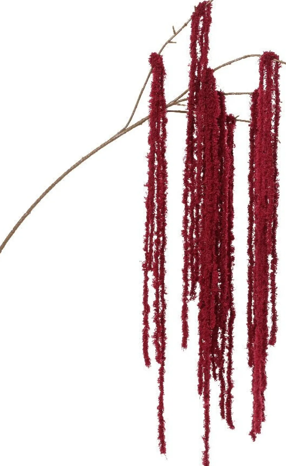Everlands kersttak spray bordeaux 80 cm