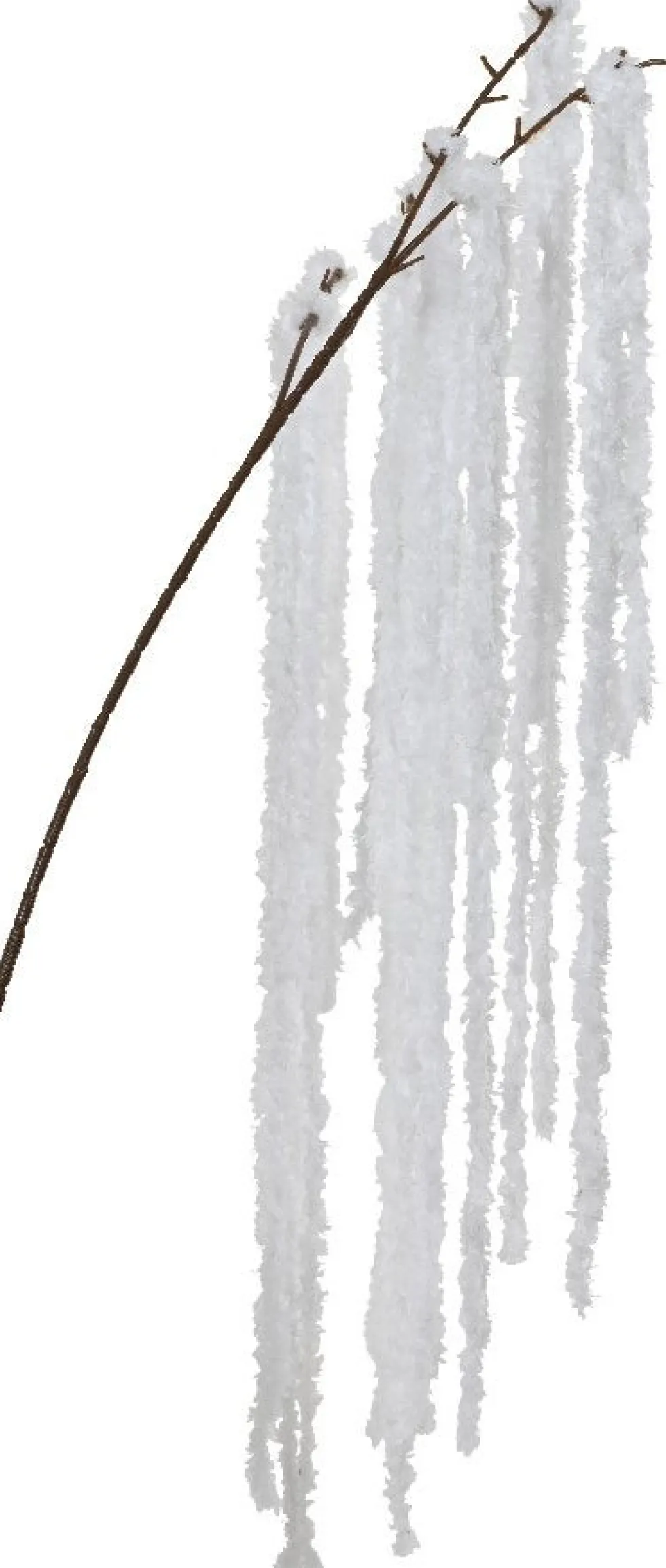 Everlands kersttak spray wit 80 cm