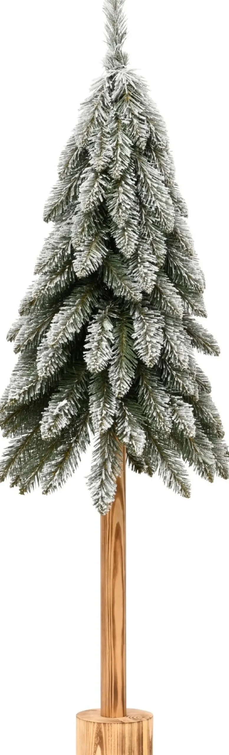 Everlands kunstkerstboom European besneeuwd op voet D 45 H 120 cm