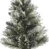 Everlands mini kunstkerstboom Finley besneeuwd in pot D 30 H 45 cm