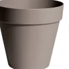 Everydays by Intratuin bloempot Danielle taupe D 20 H 17 cm