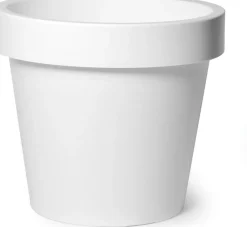 Everydays by Intratuin bloempot Freek wit D 25 H 22 cm