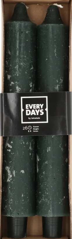 Everydays by Intratuin dinerkaars Rustic groen 26 uur 2 stuks