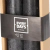 Everydays by Intratuin dinerkaars Rustic zwart 16 uur 2 stuks