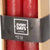 Everydays by Intratuin dinerkaars Rustic rood 16 uur 2 stuks