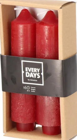 Everydays by Intratuin dinerkaars Rustic rood 16 uur 2 stuks