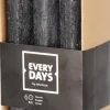 Everydays by Intratuin dinerkaars Rustic zwart 6 uur 6 stuks