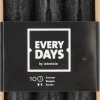 Everydays by Intratuin dinerkaars Rustic zwart 10 uur 6 stuks