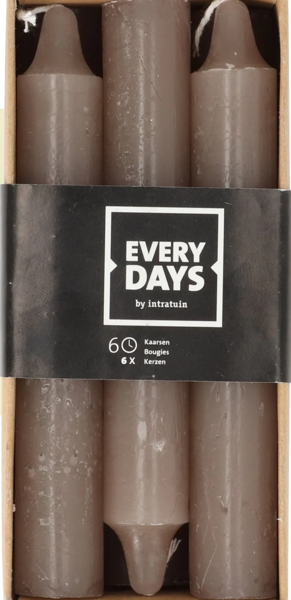 Everydays by Intratuin dinerkaars Rustiek taupe 6 uur 6 stuks