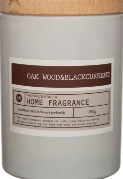 Everydays by Intratuin geurkaars Oak Wood / Backcurrent D 9 H 12 cm
