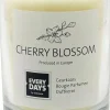 Everydays by Intratuin geurkaars Cherry Blossom wit 43 uur D 7,9 H 9,5 cm