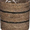 Everydays by Intratuin plantenmand Celestial naturel / zwart D 16 H 16 cm