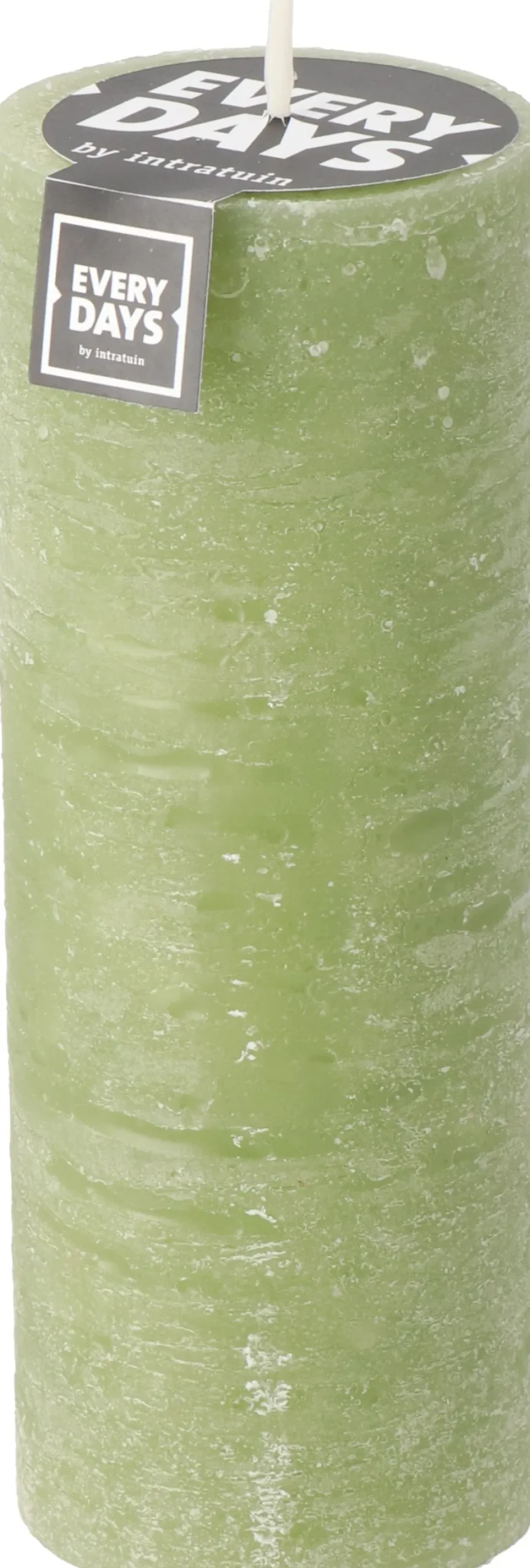 Everydays by Intratuin stompkaars Rustiek lichtgroen 100 uur D 7 H 19 cm