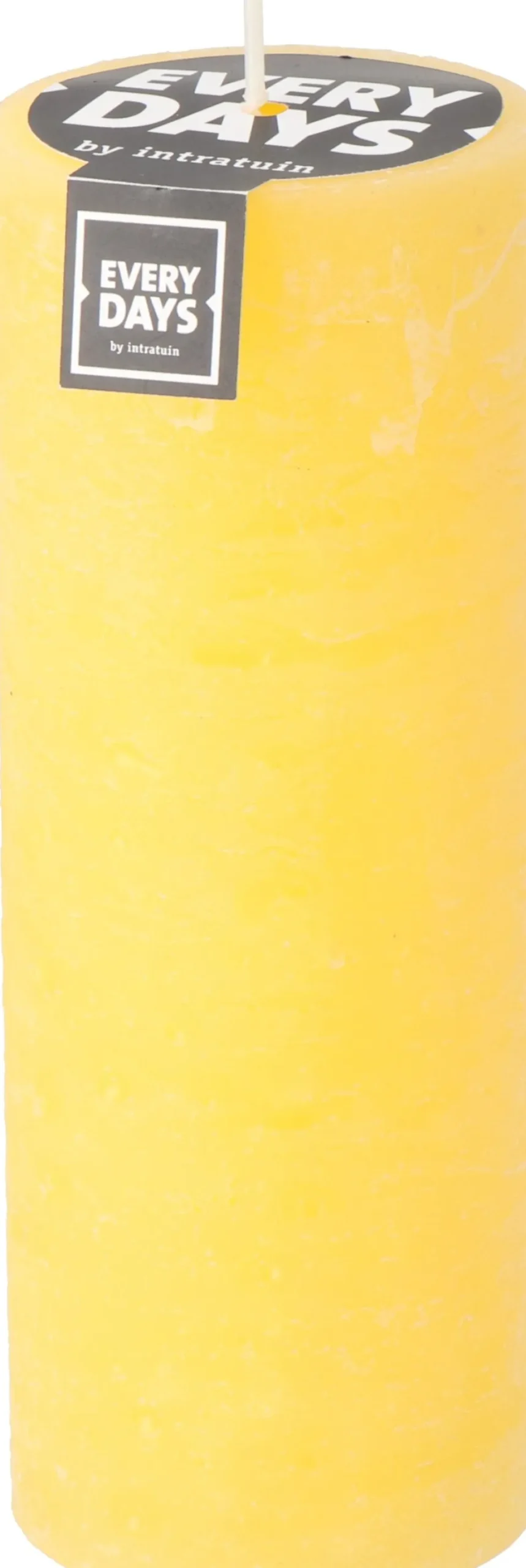 Everydays by Intratuin stompkaars Rustiek geel 100 uur D 7 H 19 cm