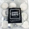 Everydays by Intratuin waxinelichten wit 8 uur 18 stuks