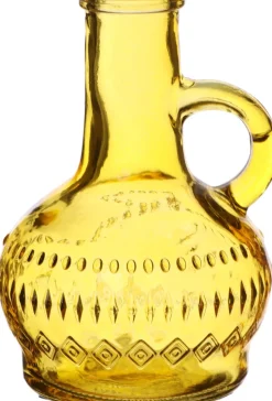 Fles Milano geel D 6 H 10 cm