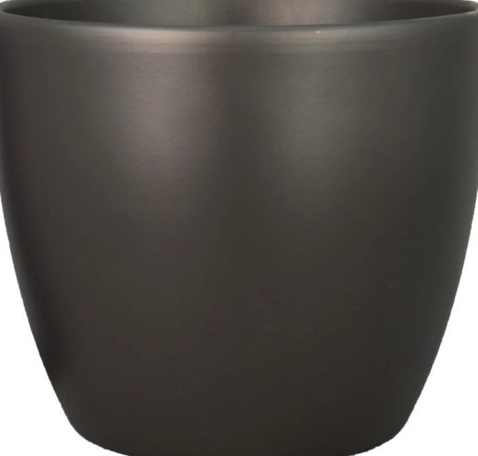 Floran bloempot Boule antraciet D 8,5 H 6,5 cm