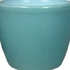 Floran bloempot Boule blauw D 7,5 H 6 cm
