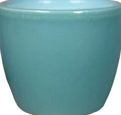 Floran bloempot Boule blauw D 7,5 H 6 cm