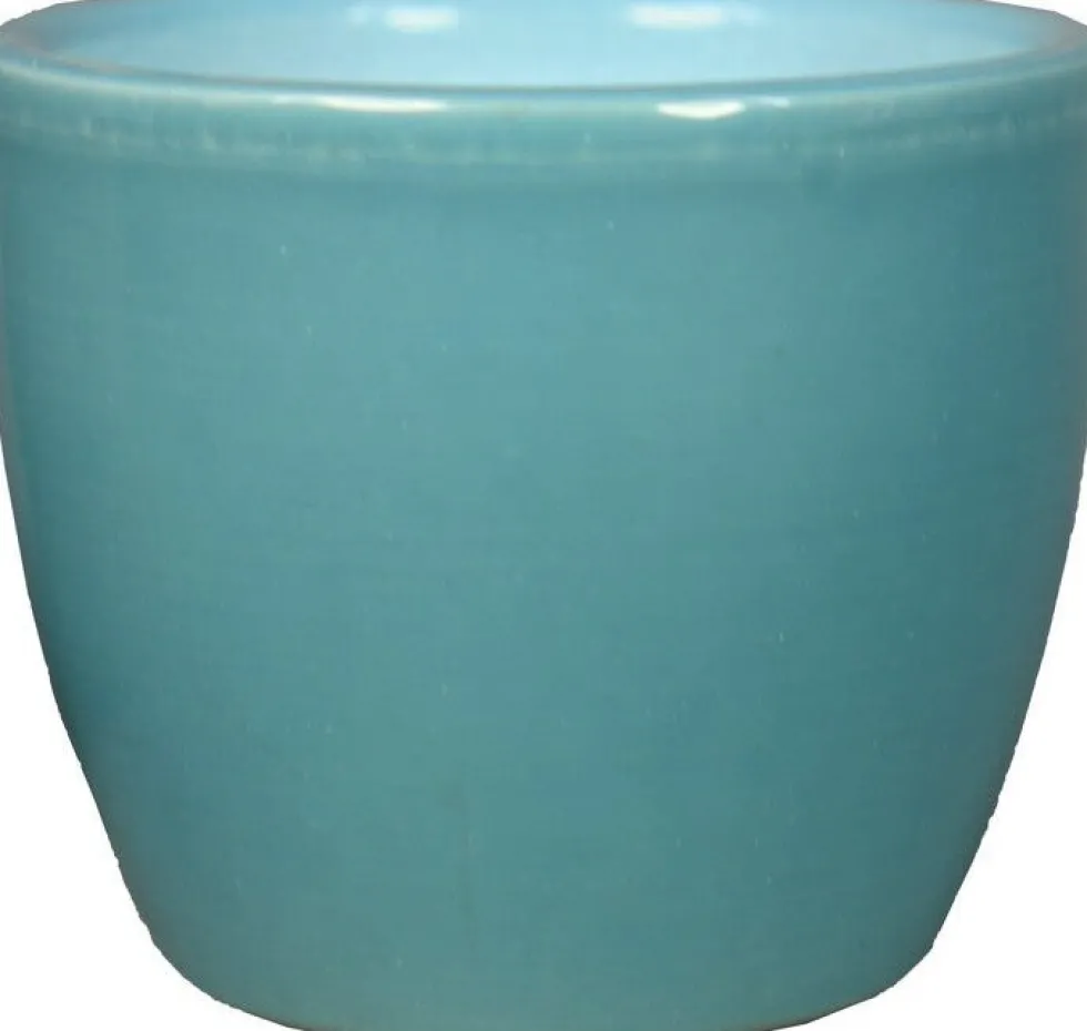 Floran bloempot Boule blauw D 7,5 H 6 cm