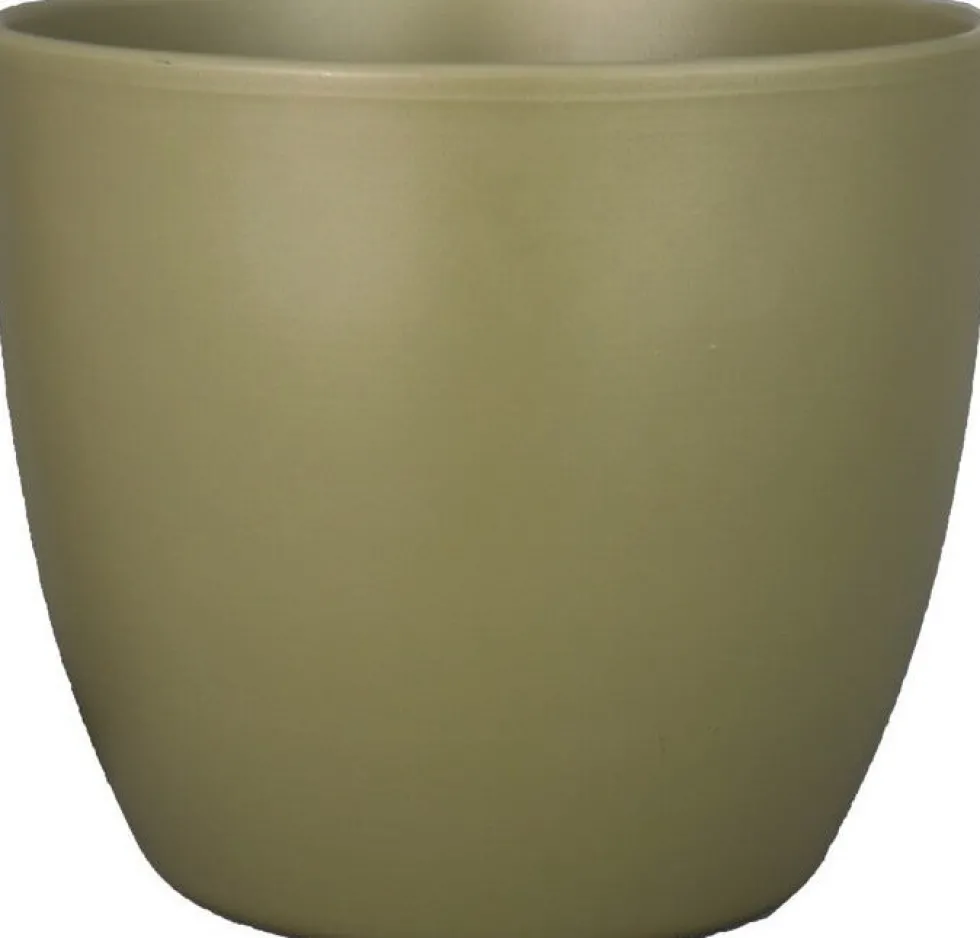 Floran bloempot Boule groen D 8,5 H 6,5 cm