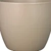 Floran bloempot Boule taupe D 10,5 H 8,5 cm
