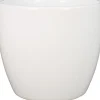 Floran bloempot Boule wit D 8,5 H 6,5 cm