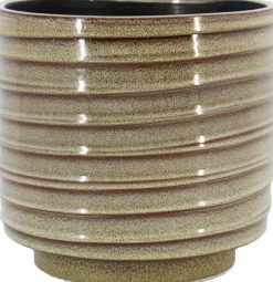 Floran bloempot Gliss groen D 16 H 14 cm