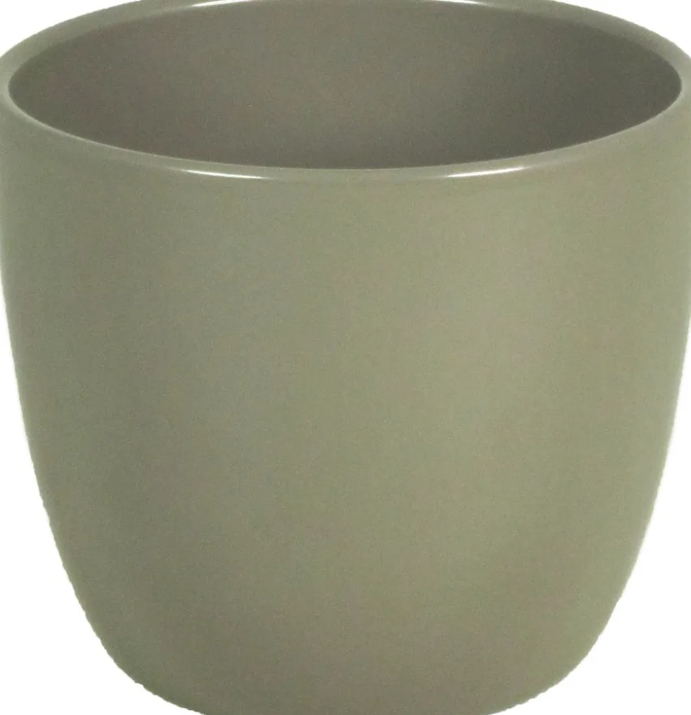 Floran pot Boule D 7,5 H 6 cm donkergrijs