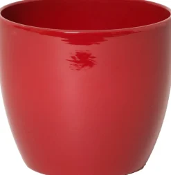 Floran pot Boule Ø7.5 h6cm wijnrood