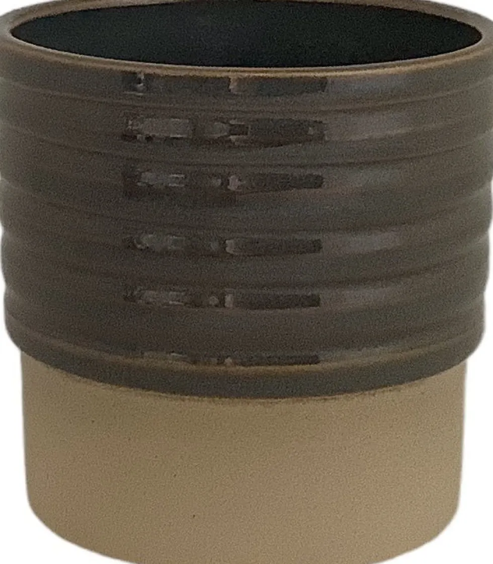Gina Da bloempot Cellos zwart D 13 H 13 cm