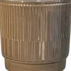 Gina Da bloempot Eno grijs / bruin column D 10 H 10,5 cm