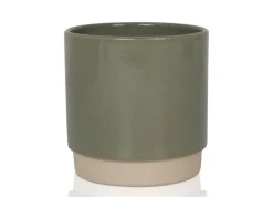 Gina Da bloempot Eno groen duotoon D 10 H 10,5 cm