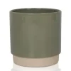 Gina Da bloempot Eno groen duotoon D 7 H 7 cm