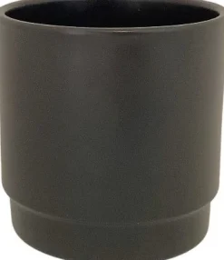 Gina Da bloempot Eno zwart D 13 H 13 cm