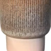 Gina Da bloempot op voet Dodo beige D 29 H 28,5 cm