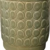 Gina Da bloempot op voet Eno groen pebble D 8 H 7,5 cm