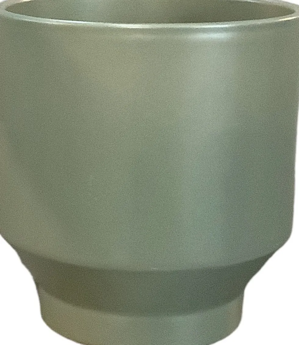 Gina Da bloempot Pato groen D 8 H 7,5 cm
