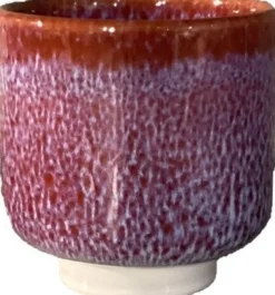 Gina Da bloempot Tupelo paars D14 H 14 cm