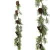 Guirlande met dennenappels groen D 8 L 150 cm
