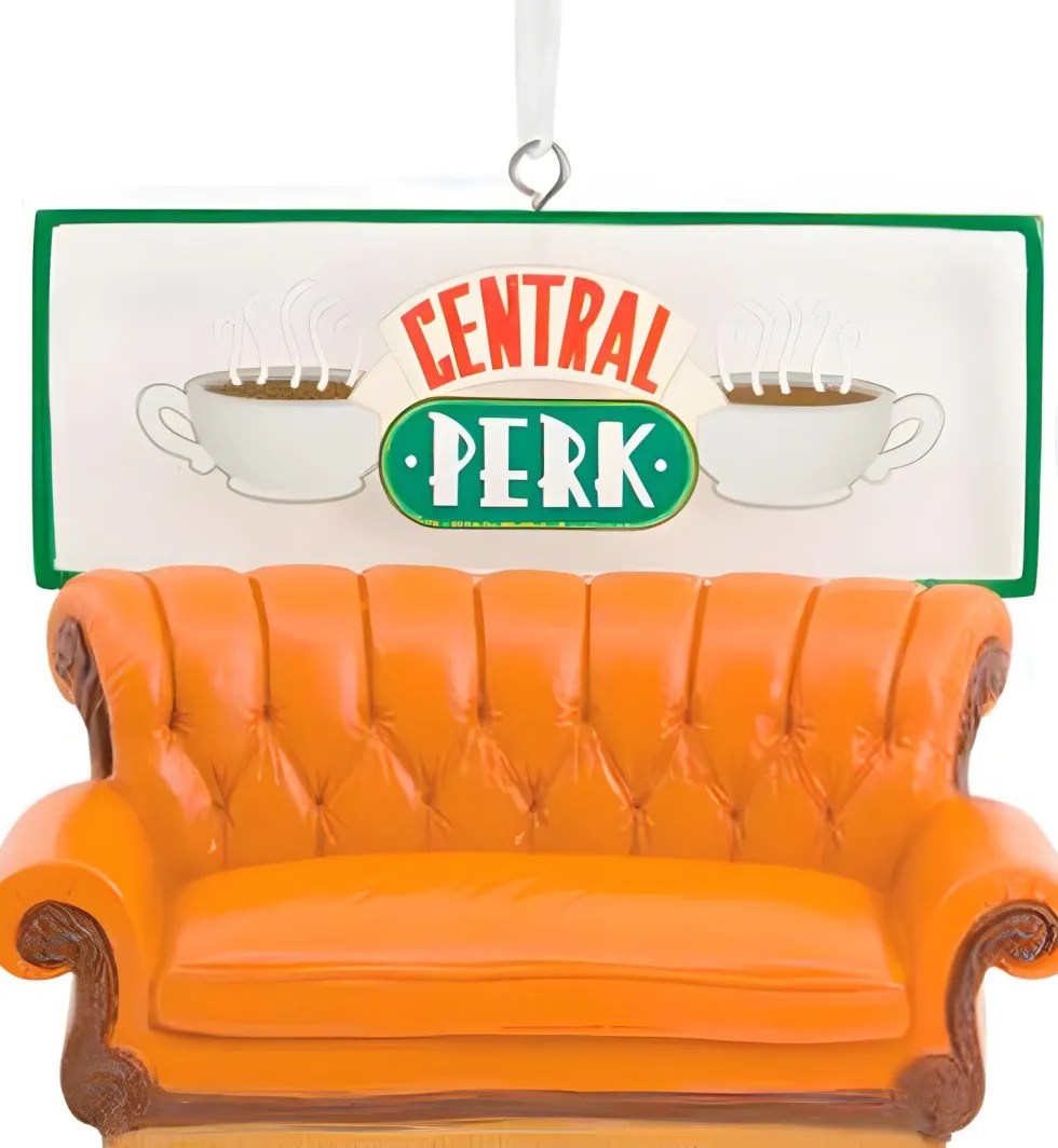 Hallmark kerst ornament Friends couch 5 x 5,5 x 8,5 cm