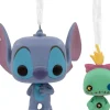 Hallmark kerst ornament Funko stitch & scrump 12 x 6,4 x 12 cm